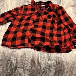 Time & Tru Women’s Soft Button Front Shirt With Long Sleeve